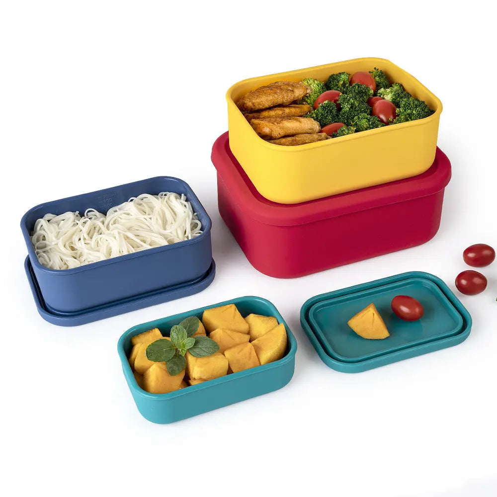 Microwave Oven Fresh-keeping Lunch Box Silica Gel