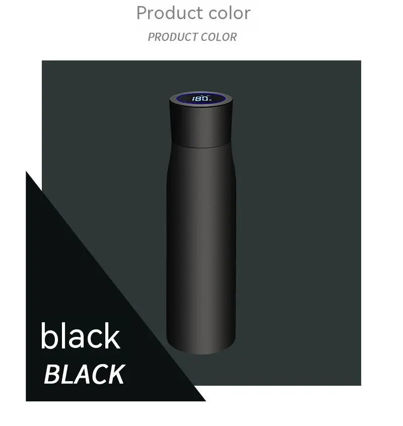 Intelligent Display Temperature Sterilization Vacuum Cup Stainless Steel