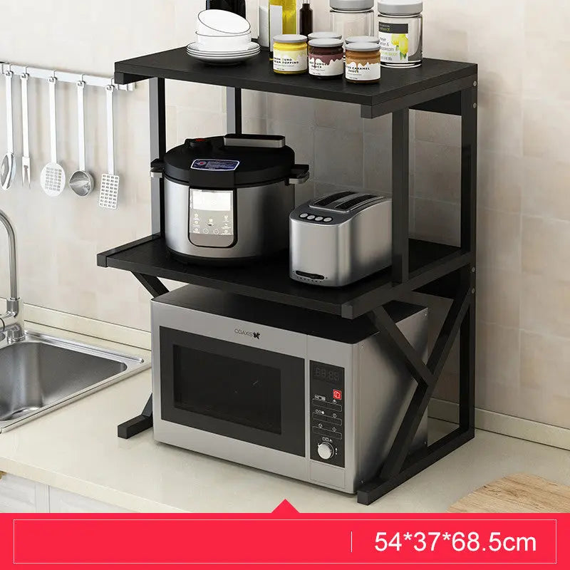 Microwave Oven Rack Shelf For Kitchen Counter