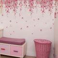 Wall Art Sticker Flower  Floral Wall Stickers Self-adhesive  Wall Decals R