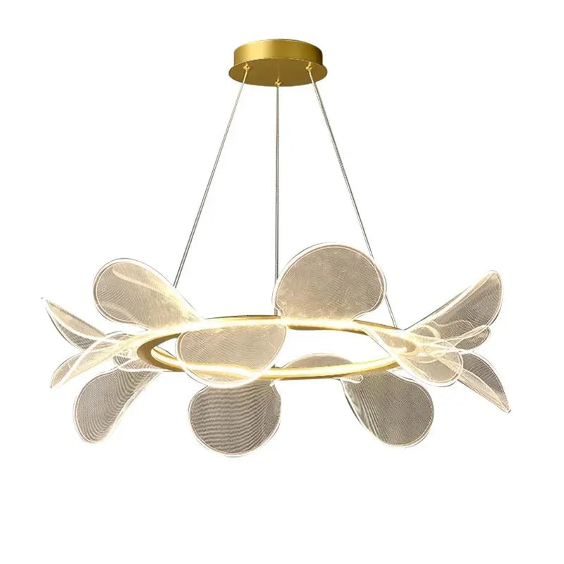 Art Chandelier Italian Minimalistic Bedroom Chandelier Acrylic