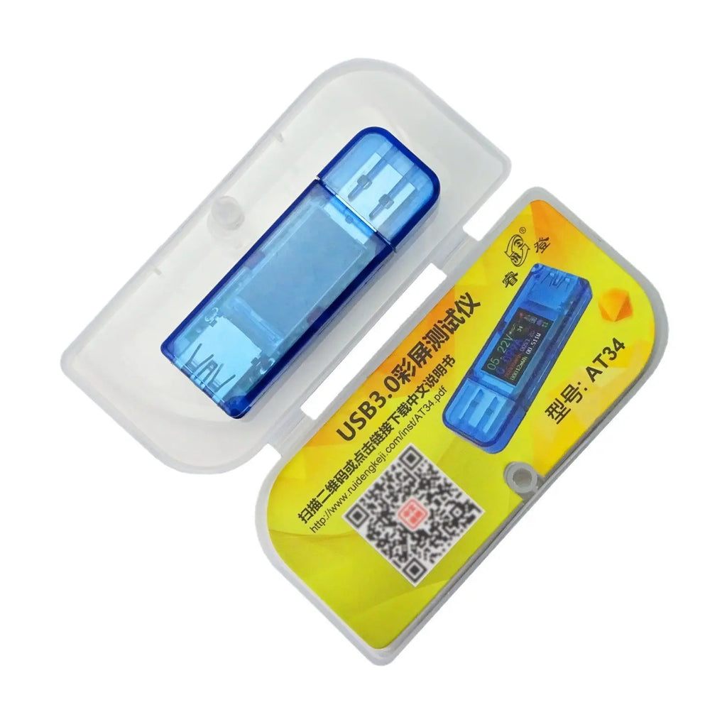 AT34 Digital Voltmeter USB Charger Detection Instrument