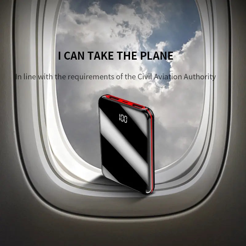 Power Bank External Battery Bank 8W Quick Charge Powerbank Portable Charger With Dual USB Output For Phone