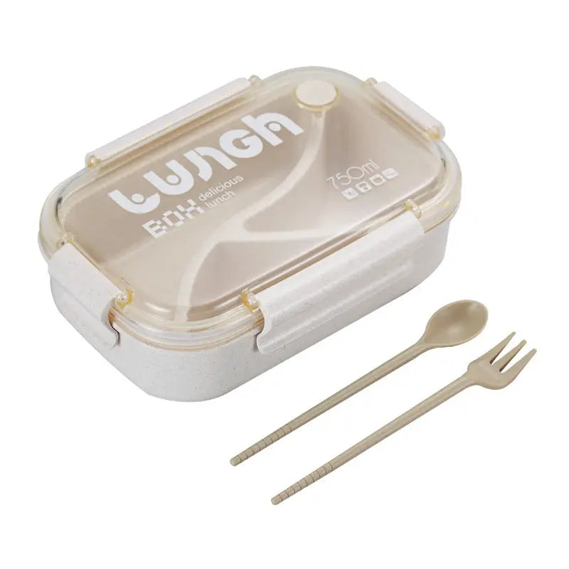 Large capacity microwave heated lunch box