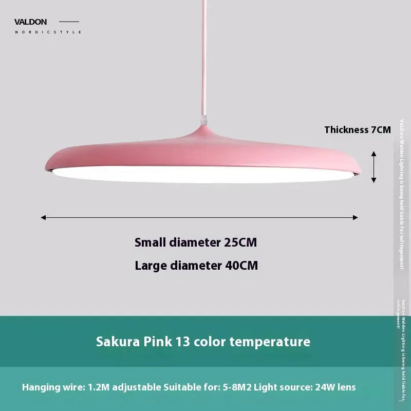 Nordic Modern Simple LED Chandelier Restaurant Chandelier Designer Chandelier