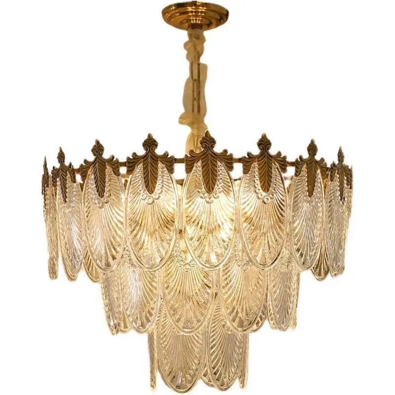 Glass Chandelier Living Room Simple Creative Bedroom Chandelier