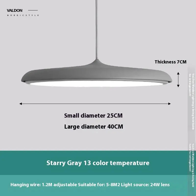 Nordic Modern Simple LED Chandelier Restaurant Chandelier Designer Chandelier