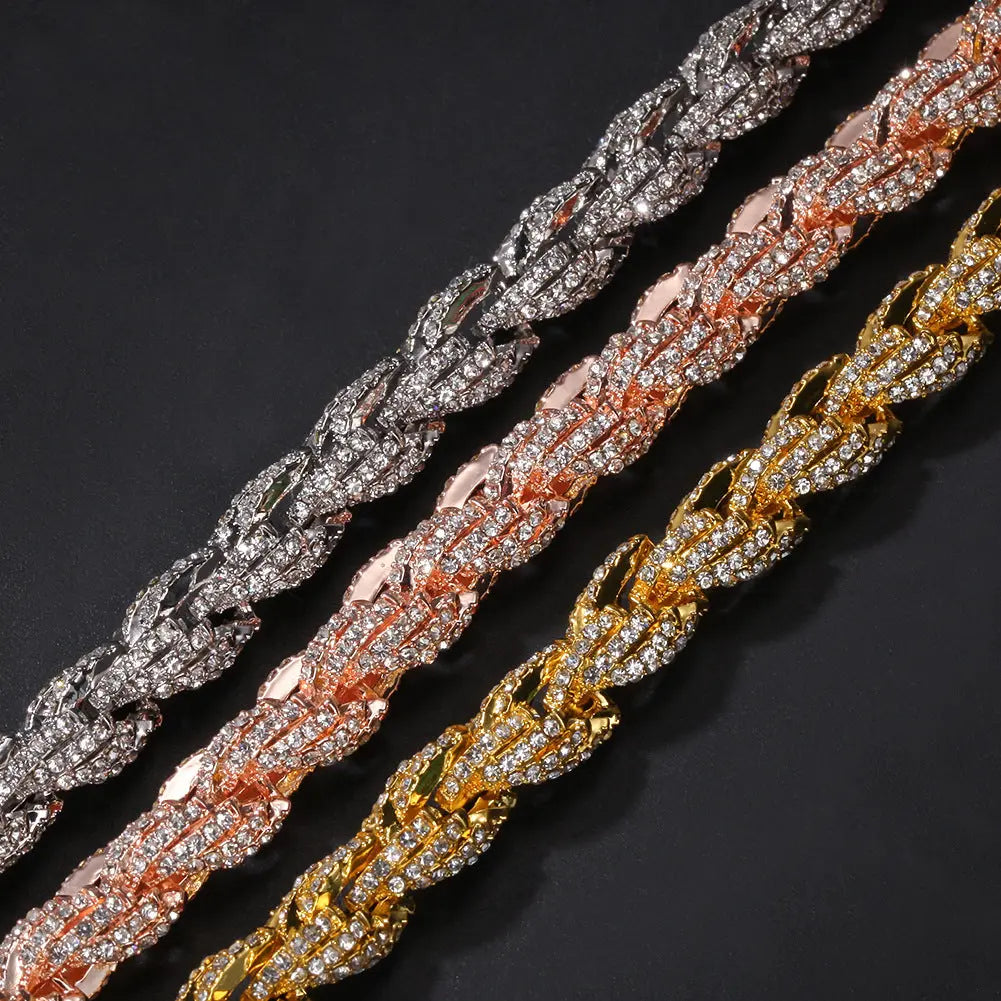 Fashion Exaggerated Men's Necklaces With Multiple Specifications