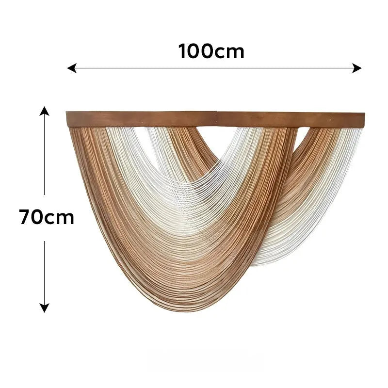 Nordic-style Handwoven Wall Tapestry For Living Room Wall Decor