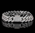 Diamond Cuban Chain Micro Set Zircon Bracelet